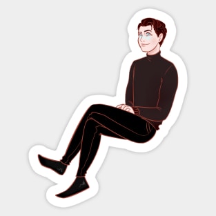 Sitting RK900 Sticker